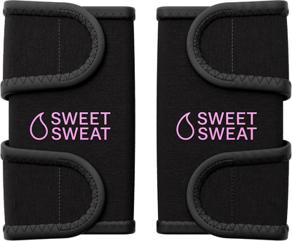 Sports Research Sweet Sweat® Arm Trimmers - Premium Sweat-Enhancing Arm Wraps for Women & Men - 3 Adjustable Sizes