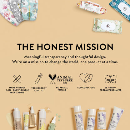 The Honest Company 2-in-1 Cleansing Shampoo + Body Wash Refill Carton | Gentle