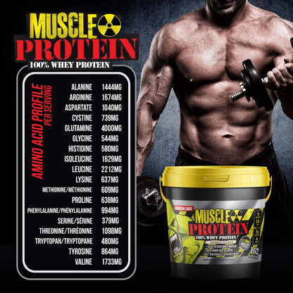 COLOSSAL LABS Muscle Protein Whey Powder [12 lbs/Pack of 1]–Chocolate Protein