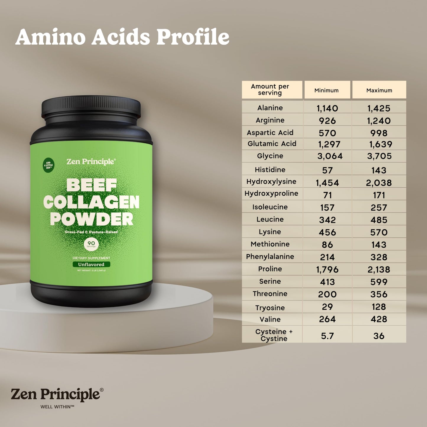 Grass-Fed Agglomerated Hydrolyzed Collagen Peptides 1.5 lb. Anti-Aging Protein for Healthy Hair, Skin & Joints. Paleo Friendly, GMO and Gluten Free, Pasture-Raised Bovine.