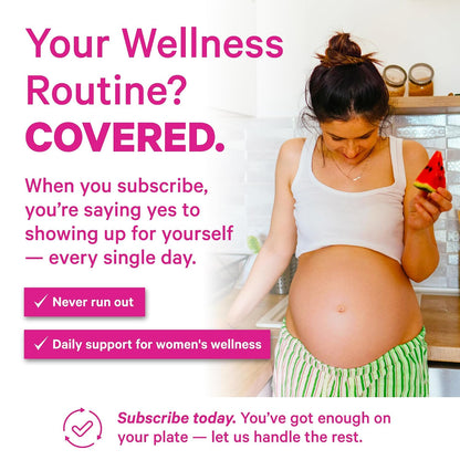 Pink Stork Folate: Methyl Folate - MTHFR Acid, Natural Form of Folic Acid for Pregnancy, Formulated for Mom + Baby, Women-Owned, 60 Capsules (Packaging May Vary)