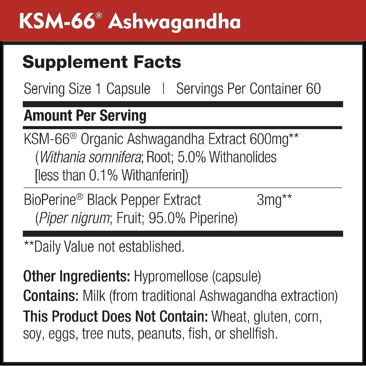Magnesium Complex (90 caps) & KSM-66 Ashwagandha (60 caps)