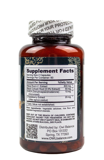 OWL Balance - Menopause Support for Women - Menopause + Perimenopause Relief