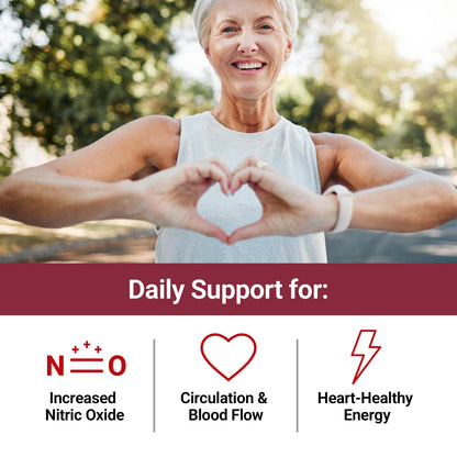 FORCE FACTOR Total Beets Blood Pressure Support Supplement, Beets Supplements