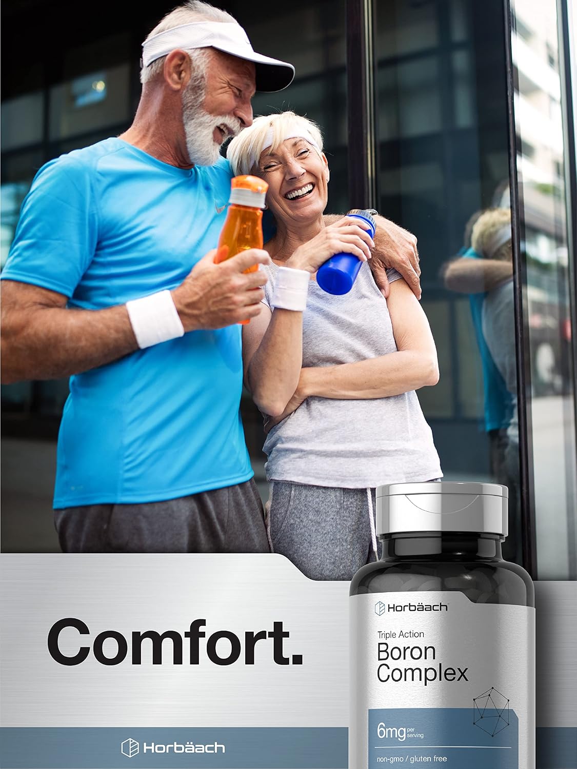 Horbäach Triple Boron Complex 6 mg Supplement | 300 Tablets