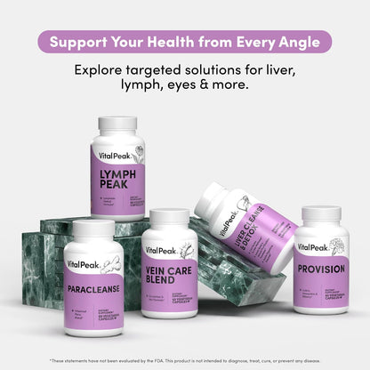 Vital Peak® Hawthorn Peak 900 mg - Supports Heart & Cardiovascular Health - Hawthorn Berry Leaf Extract Supplement - Promotes Overall Wellness - Vegan, Gluten Free, Dairy Free, Non-GMO - 60 Capsules