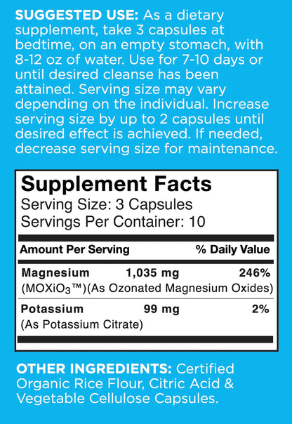 nbpure Mag O7 Oxygen Digestive System and Colon Cleanse and Detox Capsules