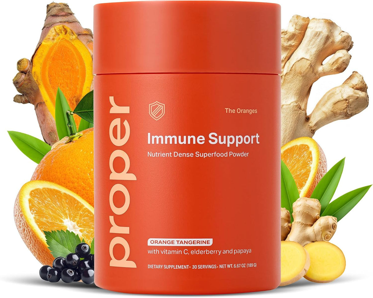 Proper The Oranges Immune Support - Superfood Powder with Vitamin C Zinc