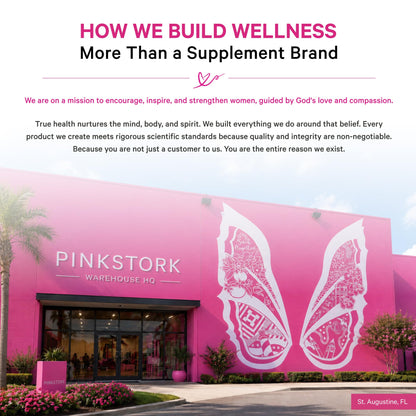 Pink Stork Total Prenatal Vitamins for Women, Clean Label, 60 Count, Mint | Vegan DHA, Methylfolate, Iron, Choline, Vitamin B12 - Preconception Nutrition - No Fishy Burps - Pregnancy Essentials