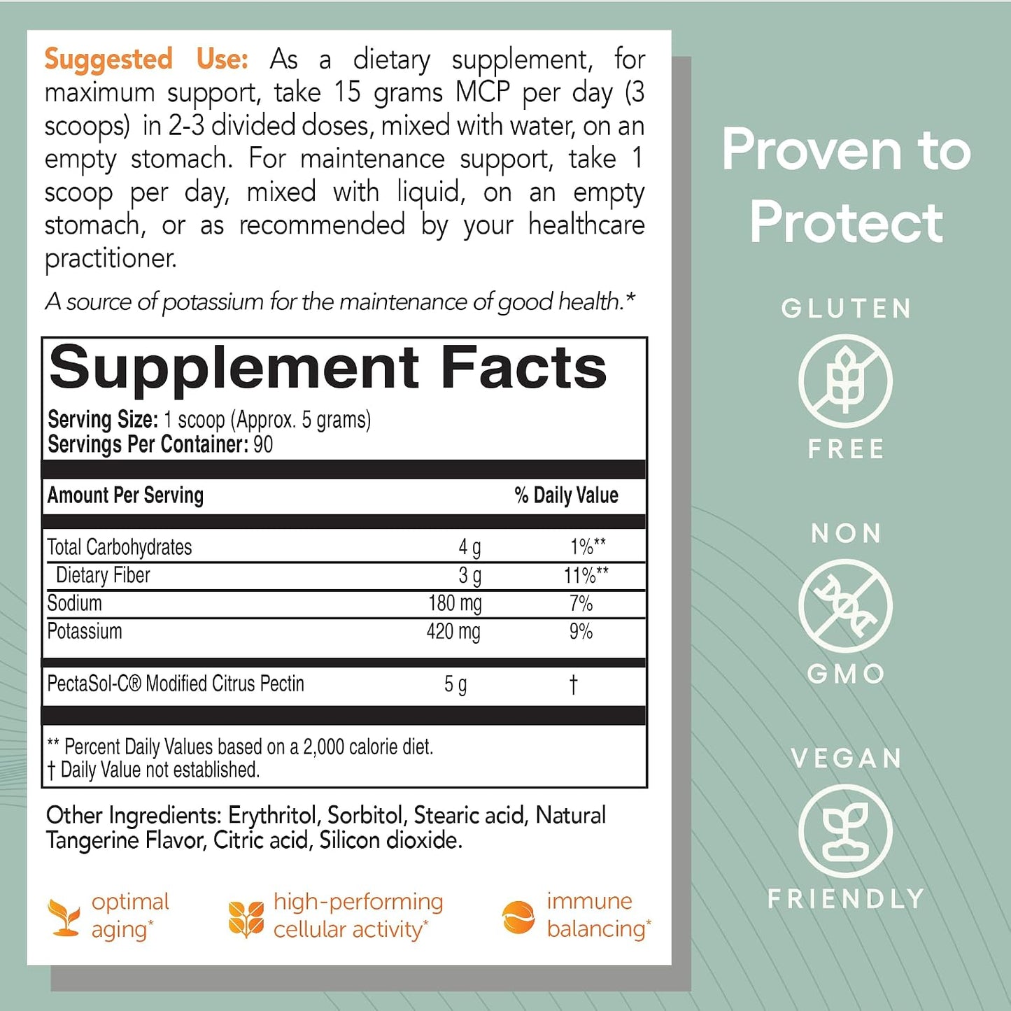 ecoNugenics Brain Health Supplement Bundle – PectaSol Modified Citrus Pectin Fiber + HonoPure Magnolia Bark Extract — Nootropic Pack for Sleep, Stress Relief, Cognitive Function, GABA Support
