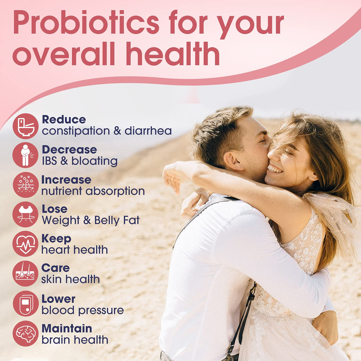 Probiotics-for-Women Prebiotics-and-Probiotics-Powder, 100-Billion-CFUs 45-Day-Supply