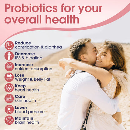 Probiotics-for-Women Prebiotics-and-Probiotics-Powder, 100-Billion-CFUs 45-Day-Supply
