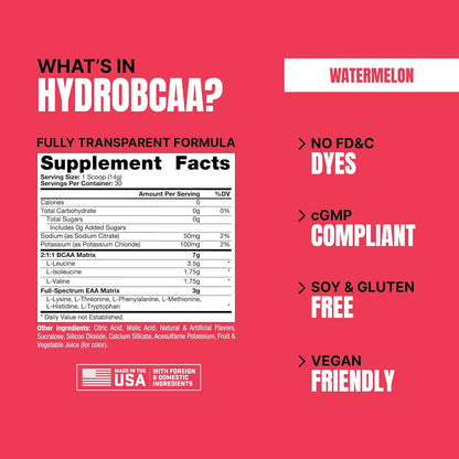 ProSupps Mr. Hyde Signature Series Fruit Punch and HydroBCAA+Essentials Watermelon Bundle