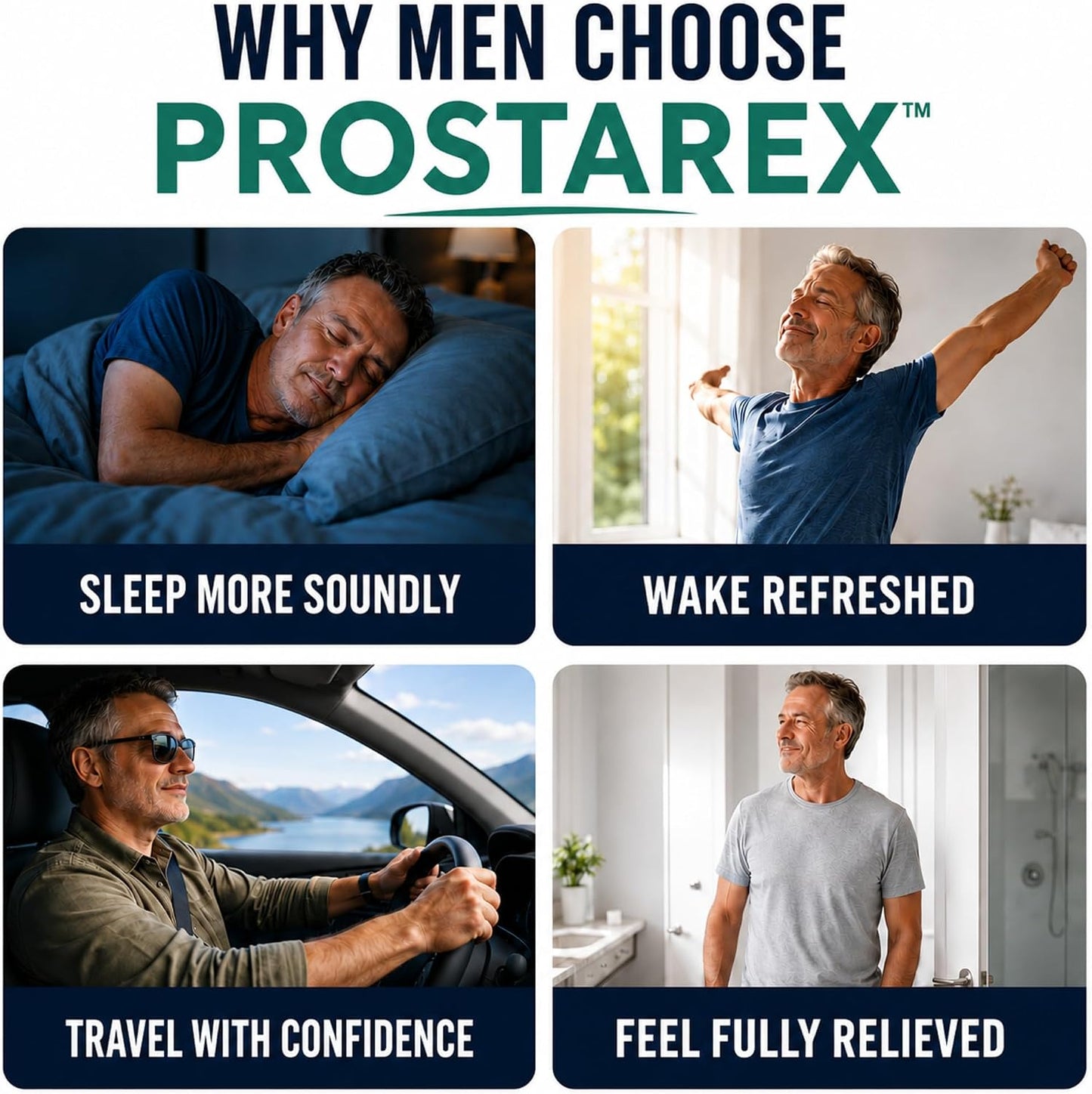 Approved Science Prostarex - Advanced Prostate Supplements for Men – Prostate, Bladder & Urinary Health Support with Saw Palmetto, Beta-Sitosterol & BioPerine – 270 Capsules (3 Month Supply)