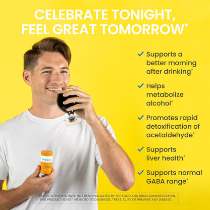 Himalaya PartySmart Liver Support, Better Morning After Drinking,12 Capsule