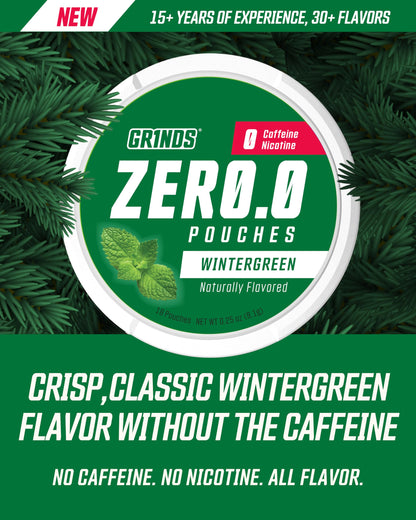 GRINDS Focus Pouches | Naturally Flavored with Nootropic Ingredients | Contains Alpha GPC and L-Theanine | Sugar-Free | 3 Pack | 18 Pouches Per Can | Blue Raspberry