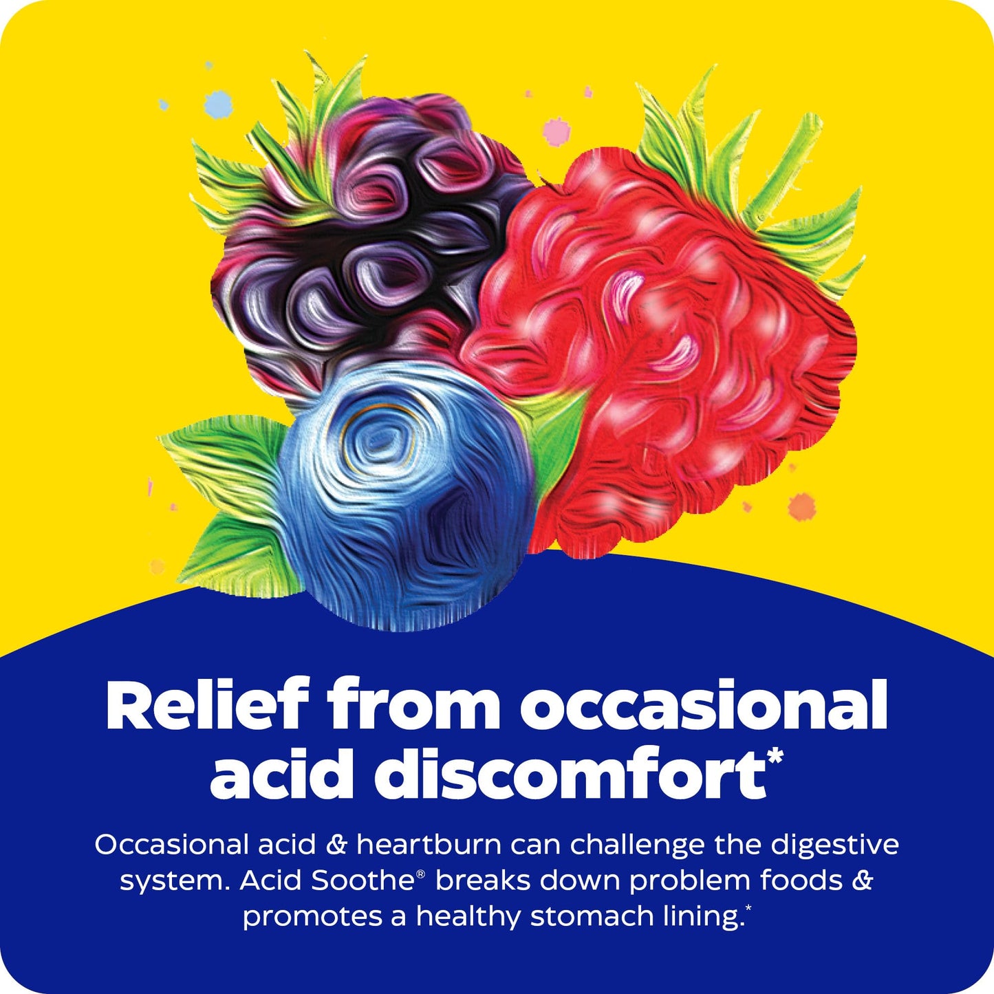 Enzymedica Acid Soothe Chewable Supplement for Women & Men - 60 Tablets