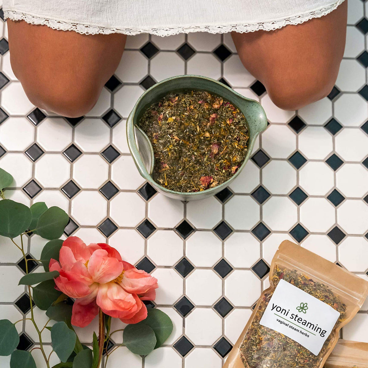 Yoni Steaming Herbs (5 Steams) | Cleansing + Gentle Formula | Formulated by Trained Herbalist