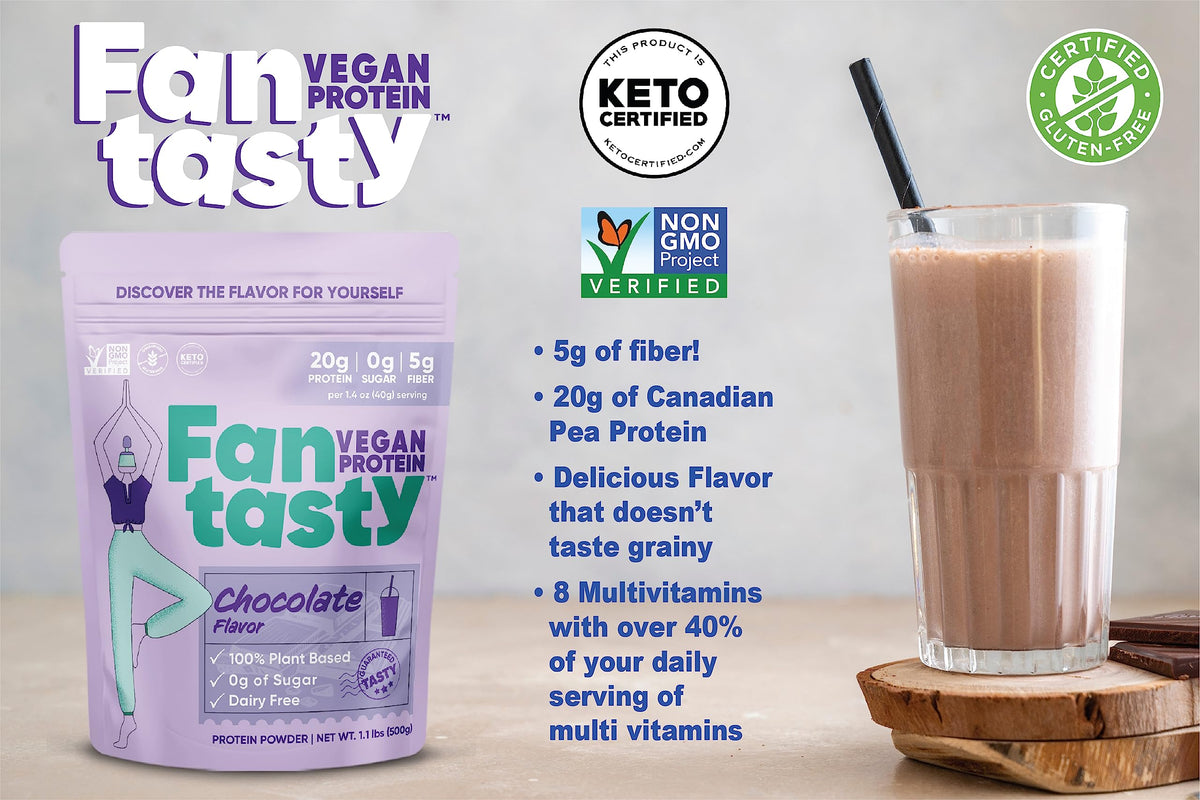 FAN TASTY Plant Based Protein (Chocolate)