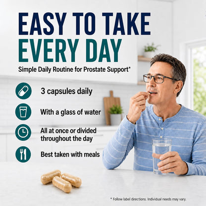 Approved Science Prostarex - Advanced Prostate Supplements for Men – Prostate, Bladder & Urinary Health Support with Saw Palmetto, Beta-Sitosterol & BioPerine – 270 Capsules (3 Month Supply)