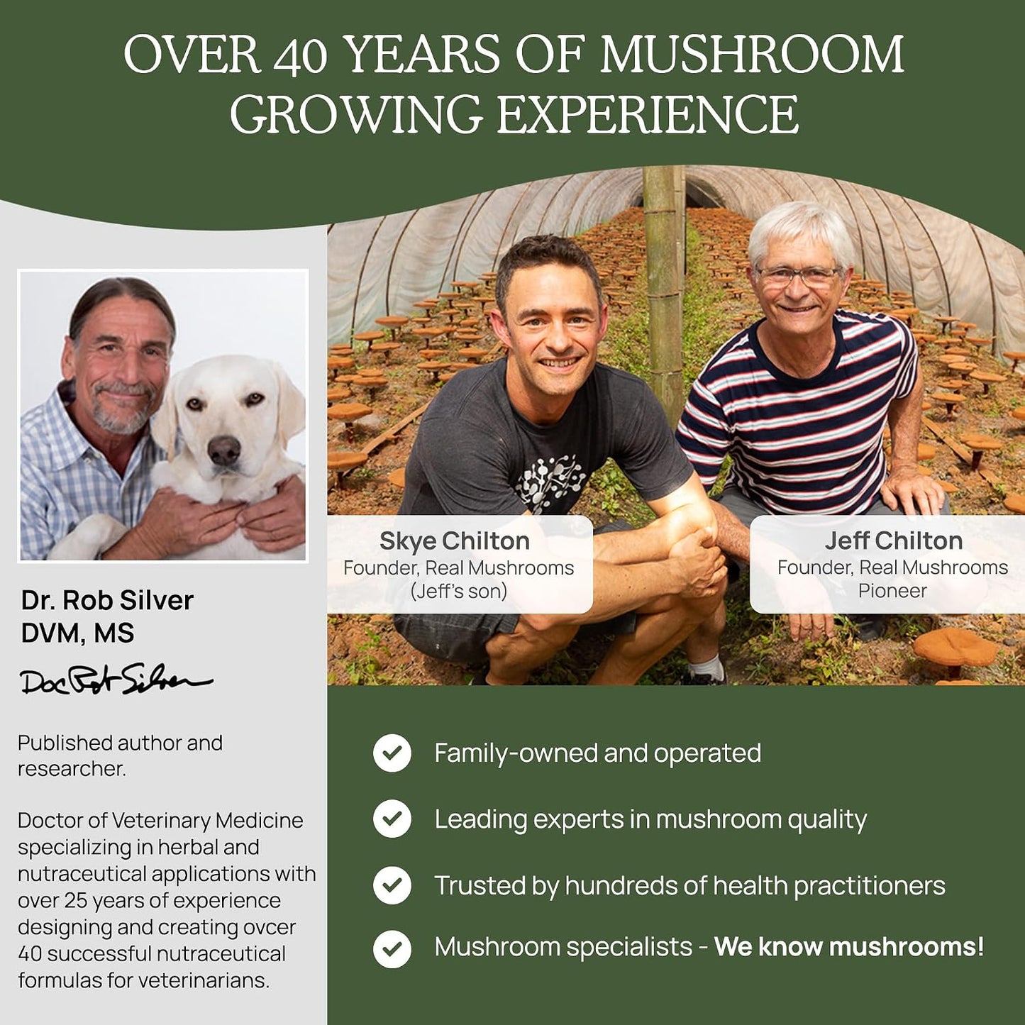 Real Mushrooms Turkey Tail for Humans & Pets - Bundle for Immune Support - Vegan, Non-GMO, Grain-Free, Gluten-Free Mushroom Extract Capsules - Verified Levels of Beta-Glucans