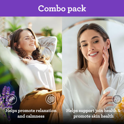 GuruNanda Sleep Essential Oil Set (Pack of 3 x 0.34 Fl Oz) - 100% Pure, Natural & Undiluted