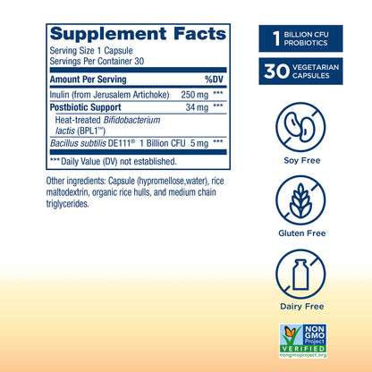 Renew Life Metabolic Boost Pre + Pro + Postbiotic; Prebiotics, Probiotics and Postbiotics