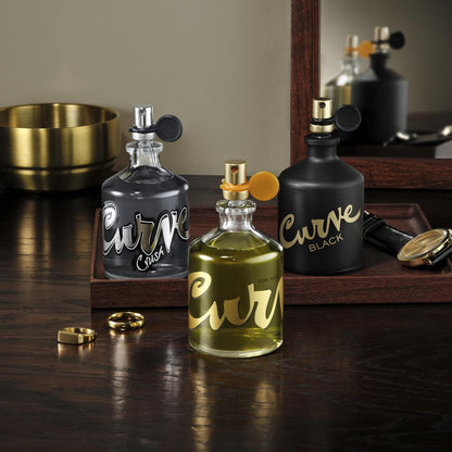 Curve Crush Men's Cologne Fragrance Spray, Casual Day or Night Scent, 4.2 fl oz