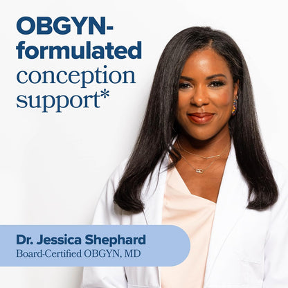 PREGGO Conception Support with CoQ10 – OBGYN-Formulated – 30-Day Supply