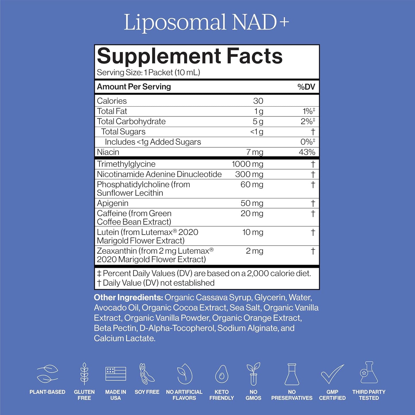 CYMBIOTIKA Liposomal NAD+ Supplement for Energy & Healthy Aging