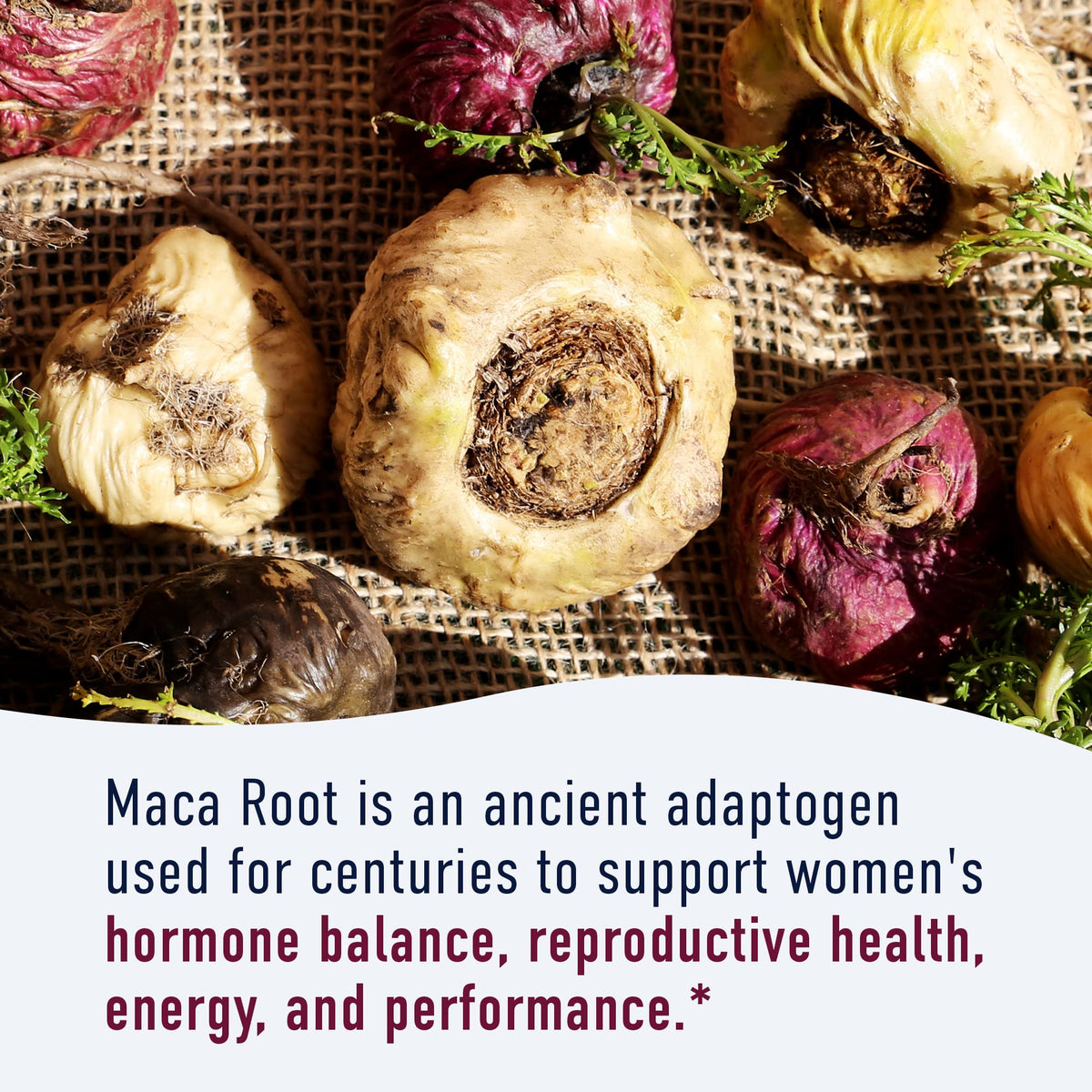 Organic Maca Root Capsules for Women | 2250MG Extra Strength | Red, Black & Yellow