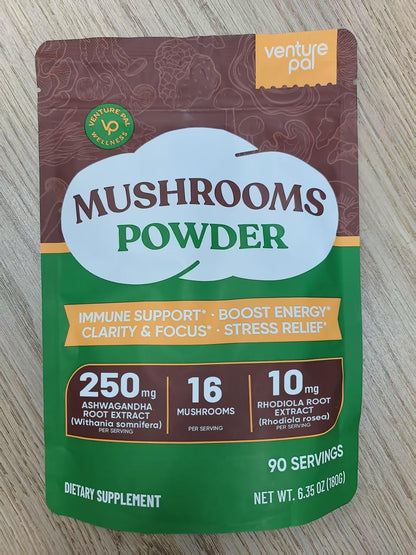 Venture Pal Mushroom Powder & Focus Coffe Bundle