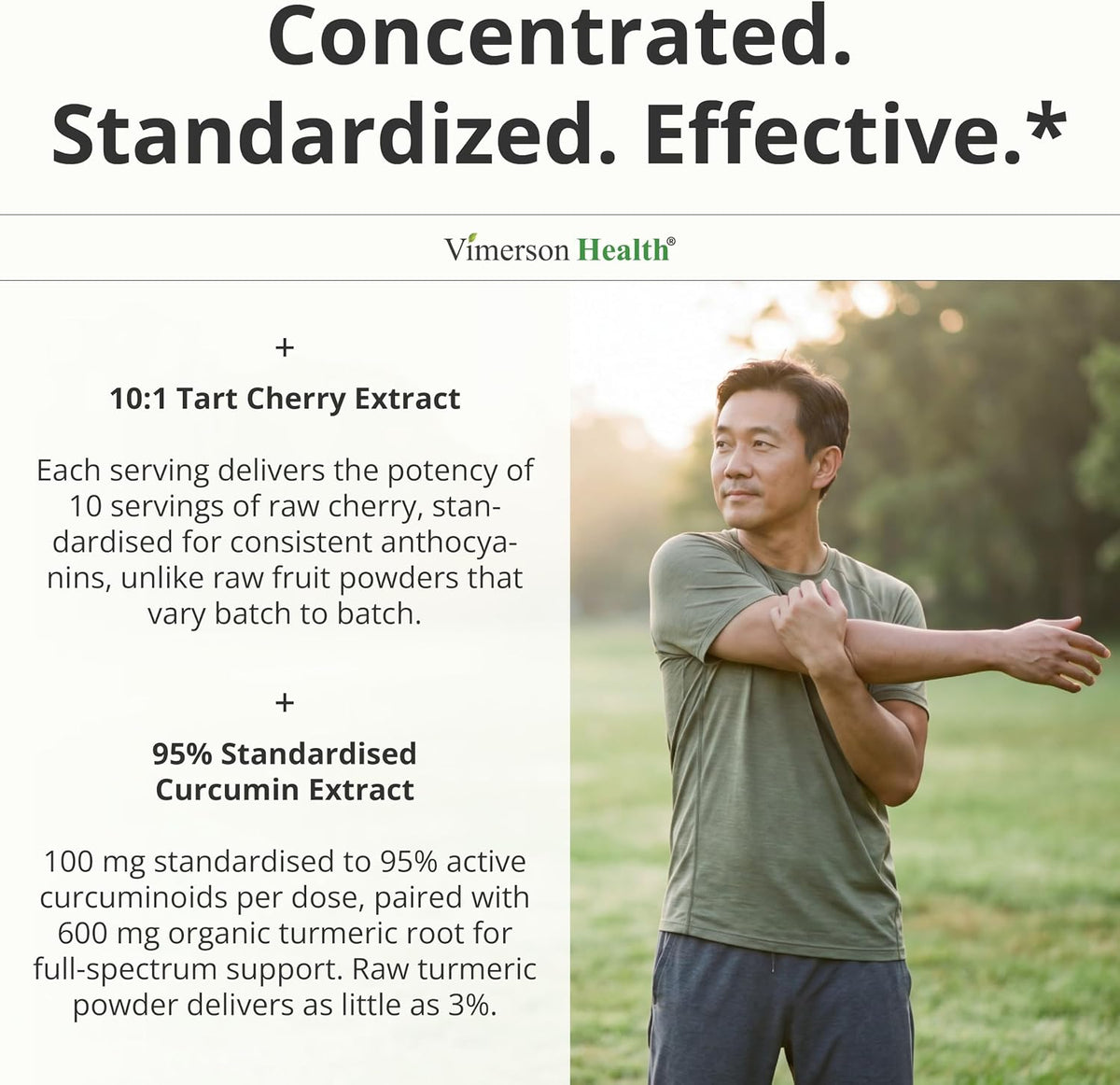 Tart Cherry Capsules with Turmeric 600mg for Uric Acid & Joint Health 60 Ct