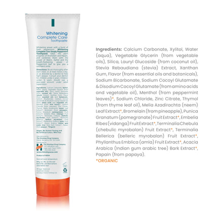 Himalaya Botanique Whitening Complete Care Toothpaste Mint, 5.29 oz, 2 Pack