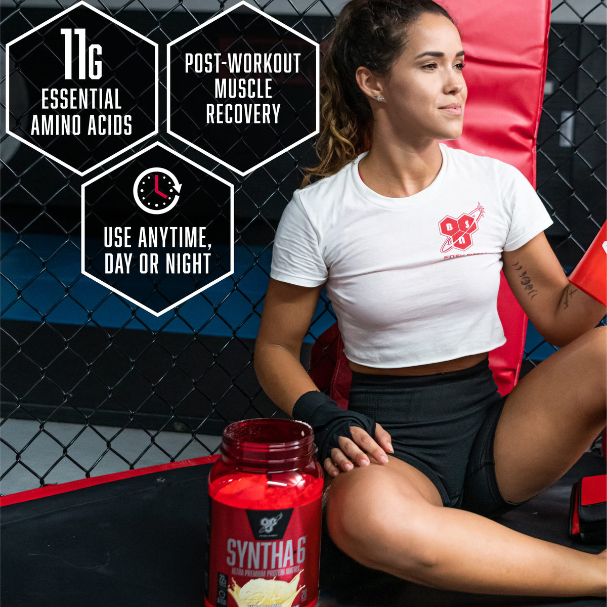BSN SYNTHA-6 Edge Protein Powder, Chocolate Protein Powder with Hydrolyzed Whey
