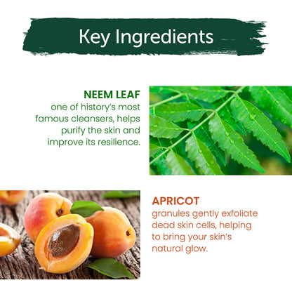 Himalaya Gentle Exfoliating Apricot Face Scrub for Deep Cleansing, 150 ml