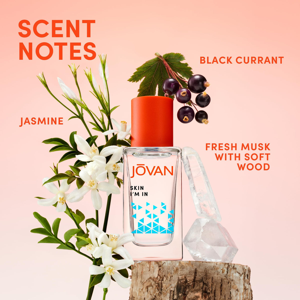 Jovan Island Gardenia Eau de Cologne Spray 1.5 fl oz (Pack of 1), Notes of Neroli, Gardenia, and Sandalwood, Women's Fragrance, Long Lasting, Everyday Fragrance, Travel Size