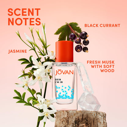Jovan Island Gardenia Eau de Cologne Spray 1.5 fl oz (Pack of 1), Notes of Neroli, Gardenia, and Sandalwood, Women's Fragrance, Long Lasting, Everyday Fragrance, Travel Size