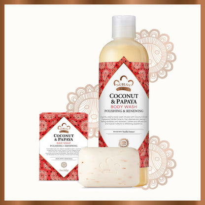 Nubian Heritage Body Wash Goats Milk and Chai Soothing & Hydrating Body Cleanser Made with Fair Trade Shea Butter, 13 oz