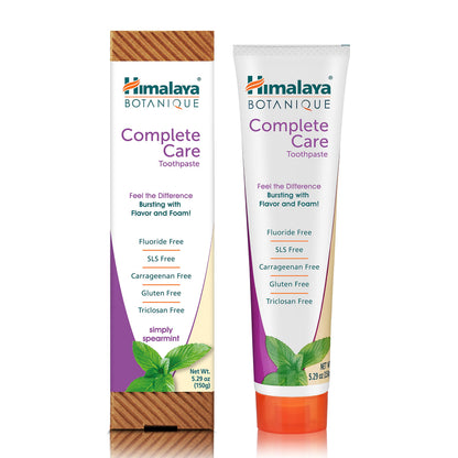 Himalaya Botanique Complete Care Toothpaste, Herbal Variety 4 Pack, 5.29 oz