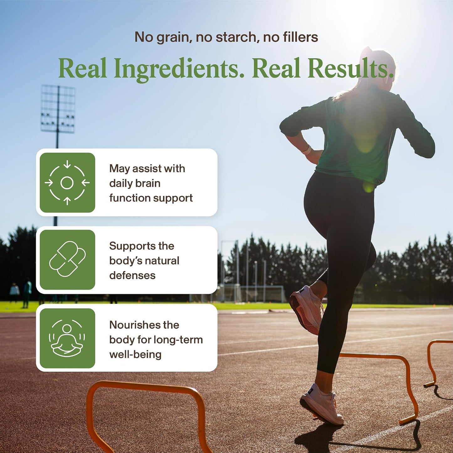 Real Mushrooms Ergothioneine Supplement – Golden Oyster Mushroom with Beta-Glucans – L-Ergothienine Extract Poweder – Organic, Vegan, Non-GMO, No Fillers – 60 Capsules Mushroom Supplement for Humans