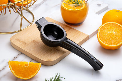 Rae Dunn Manual Citrus Press Juicer – Metal Lemon Juicer and Citrus Squeezer
