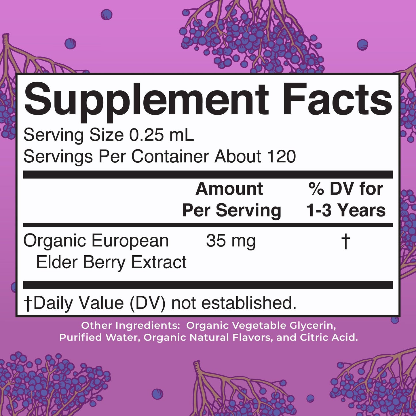 MARYRUTH'S Elderberry Liquid Drops for Adults & Kids | Immune Support | Antioxidant | 150mg Elderberry Extract | USDA Organic | CLP Purity Award | Sugar Free | Vegan | Non-GMO | Gluten Free | 1 oz