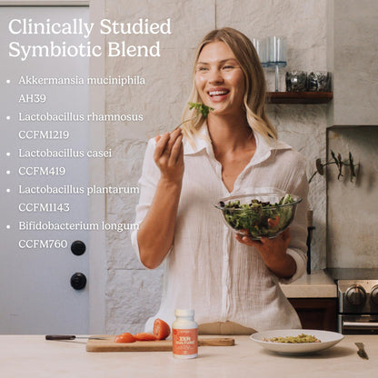 Zen Principle Zenculture™ – 4-in-1 Synbiotic Supplement (Probiotic + Prebiotic + Postbiotic + Digestive Enzymes) with CoreBiome®. Anti Bloating, Immune & Brain-Gut Health. 60 Capsules
