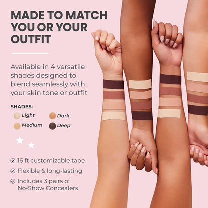 Hollywood Fashion Secrets Body Contour Tape