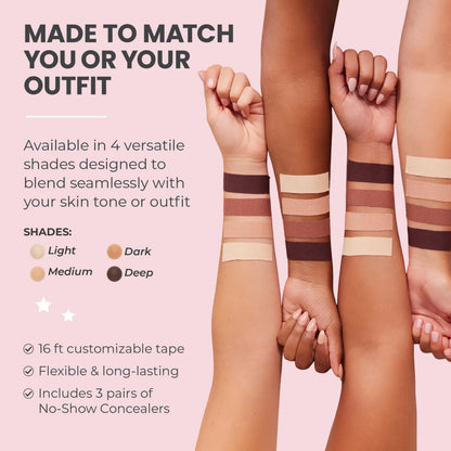 Hollywood Fashion Secrets Body Contour Tape