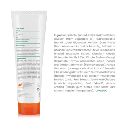 Himalaya Botanique Whitening+ Nano Hydroxyapatite Toothpaste, Mint, 4 oz