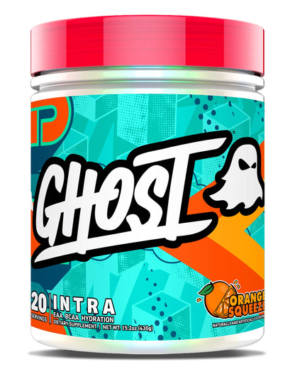 GHOST Intra Workout Powder, Welch's Grape - BCAAs &, EAAs, Nootropics & Hydration - Essential & Branch Chain Amino Acids Supports Muscle Recovery & Focus - Pre, Intra & Post Workout Powders