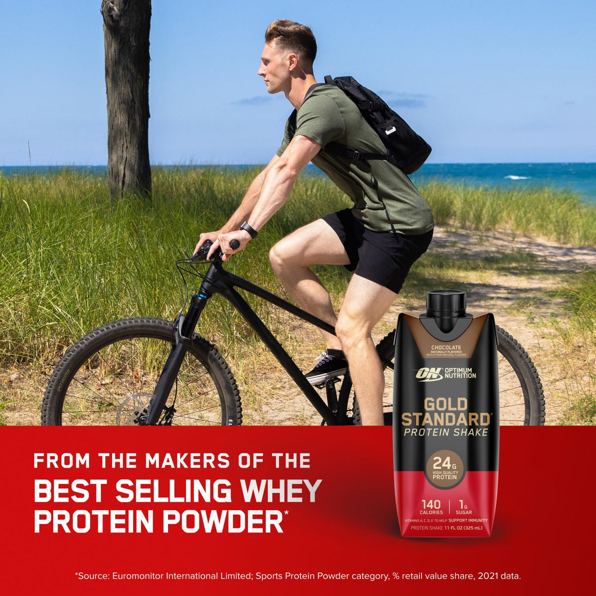 Optimum Nutrition Gold Standard Protein Shake, 24g Protein, Ready to Drink Protein Shake