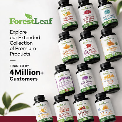 ForestLeaf USDA Organic Beet Root Capsules - Beetroot Supplement 1000mg 20:1 Extract w/Ginger Grape Seed - Support Blood Pressure, Nitric Oxide, Flow, Circulation - Made in USA - 120 Caps